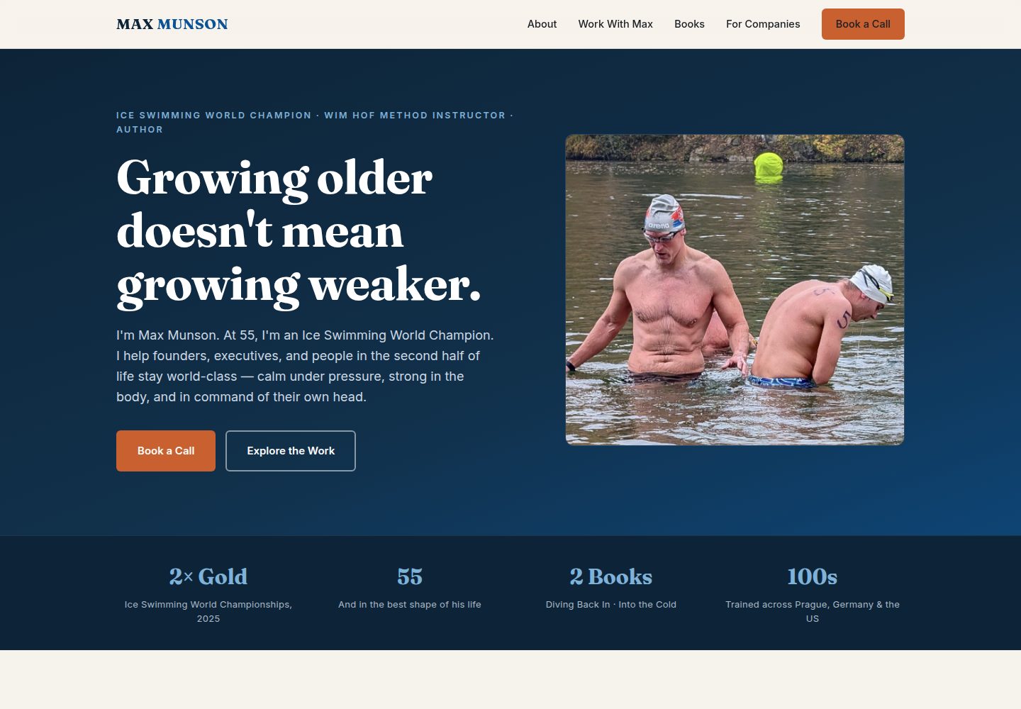 maxmunsonperformance.com front page